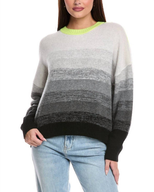 Brodie Cashmere - Gradient Fade Crewneck Sweater