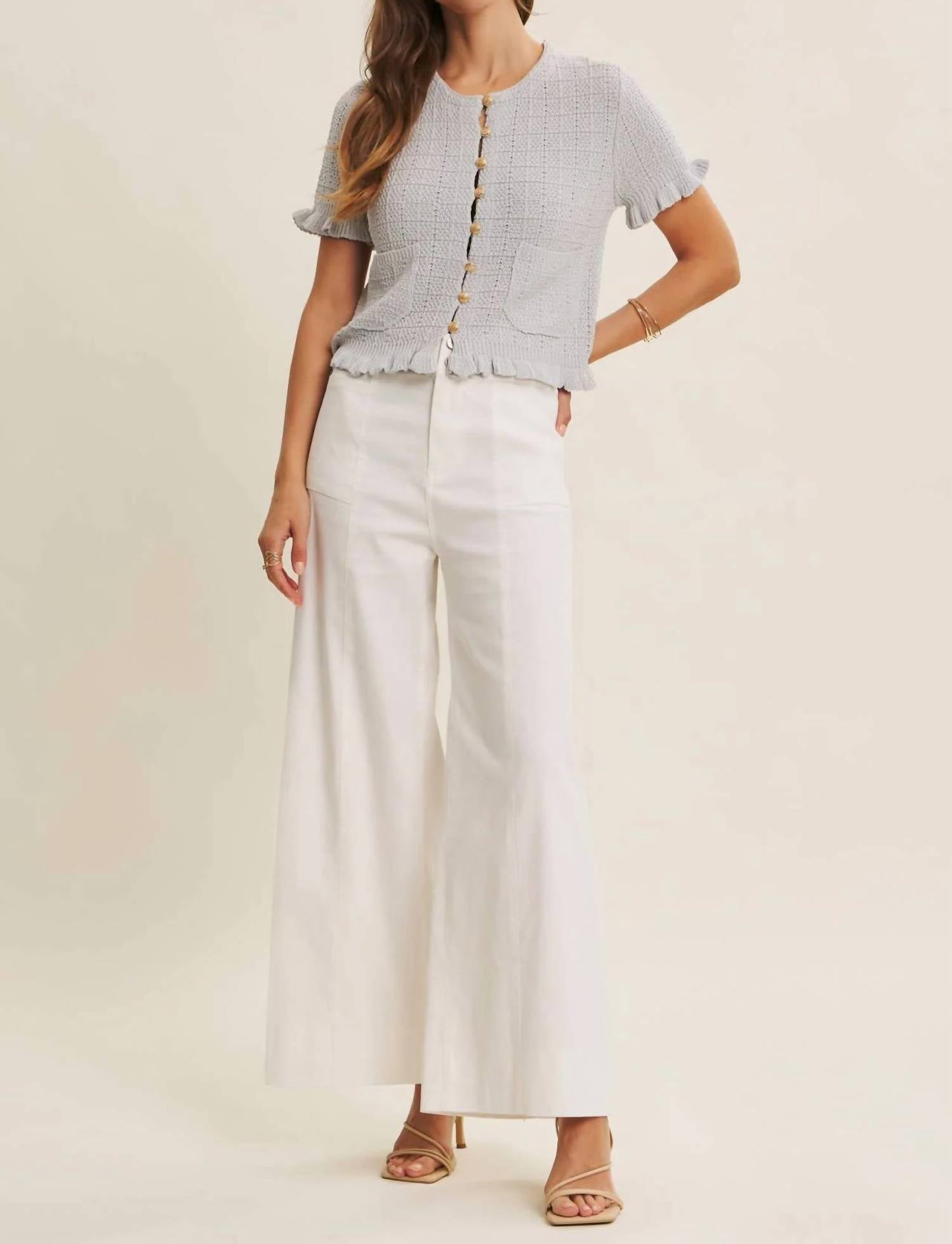 In February - Women's Bristol Stretch Wide Leg Pants