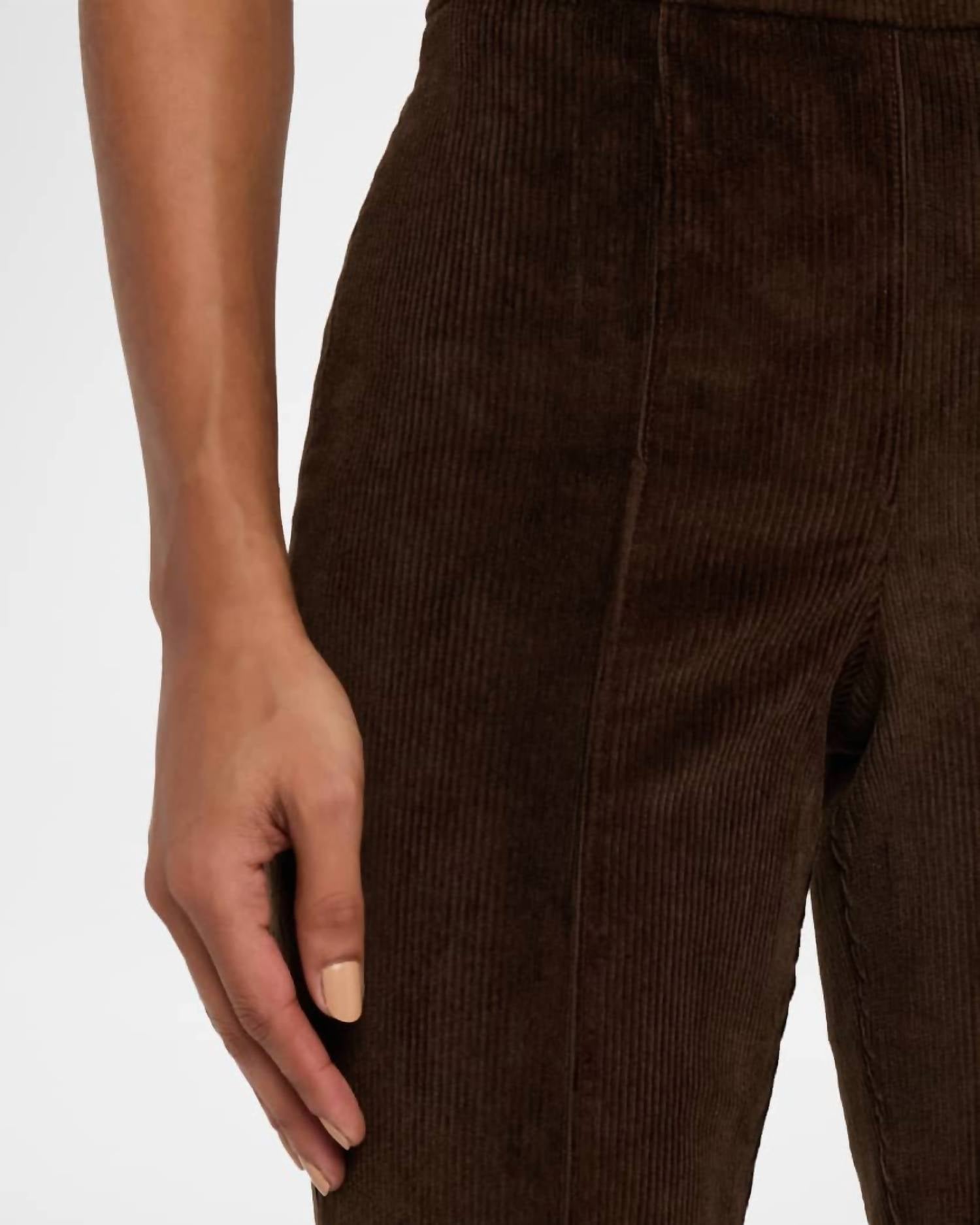Sprwmn - Ankle Flare Pants with Princess Seams