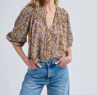 Ulla Johnson - Florelle Open Neck Blouse