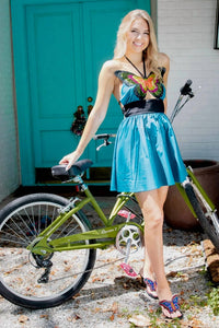 Queen Of Sparkles - Butterfly Halter Dress
