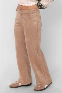 Sadie & Sage - Tuscany Faux Suede Pants