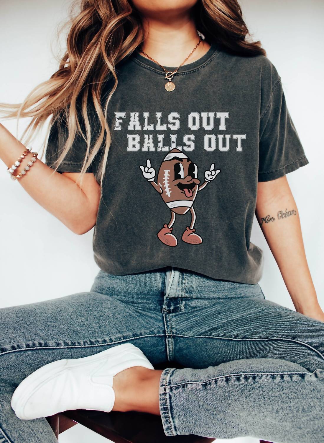 Mugsby - Falls Out Balls Out Short Sleeve Tee