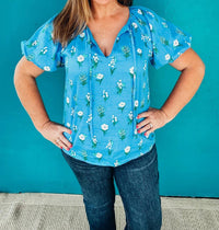 Sugarlips - Jazleen Balloon Sleeve Top