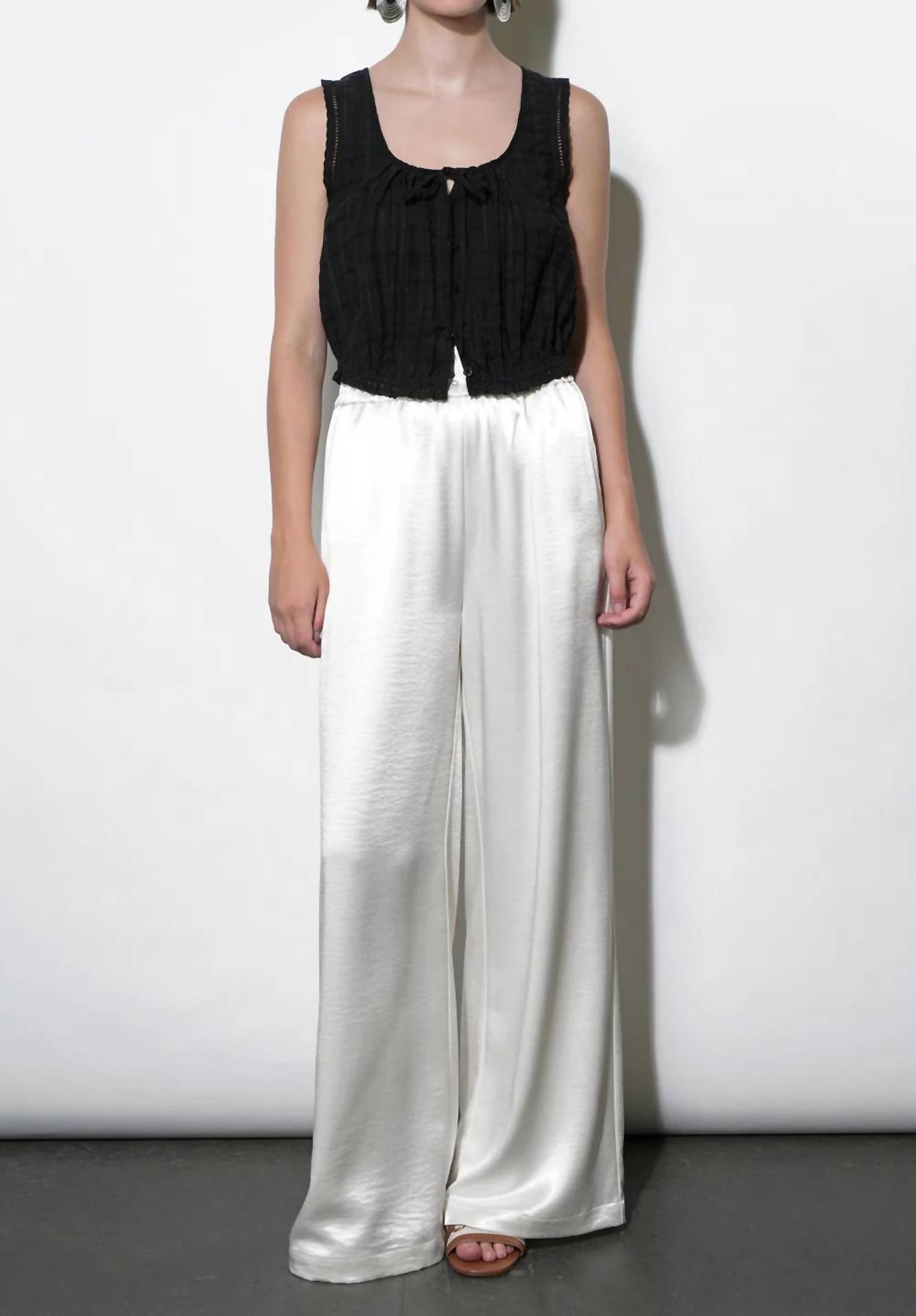 Greylin - Clara Textured Eyelet Top