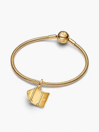 Pandora - Engravable & Openable Envelope Dangle Charm