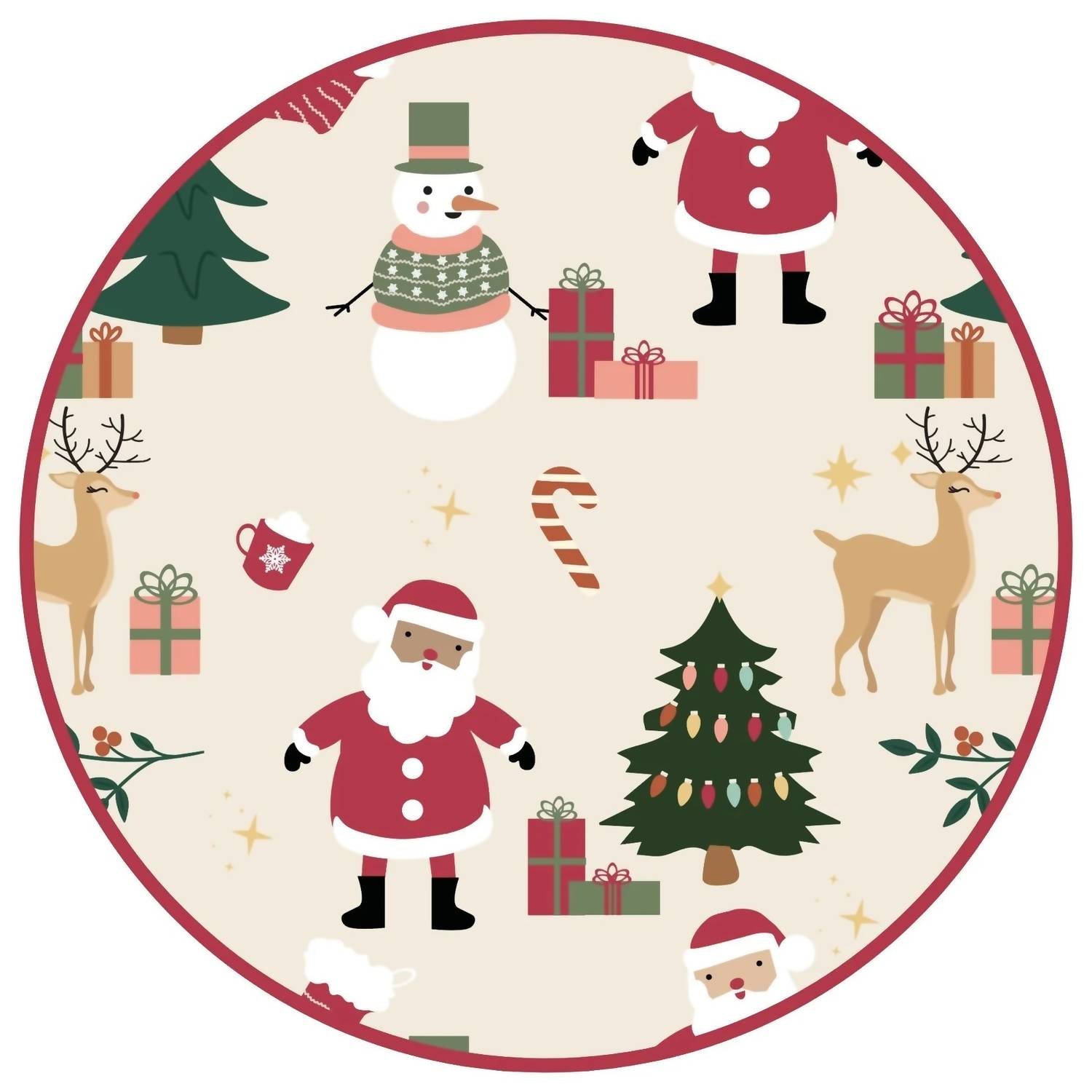 Emerson And Friends - Cozy Christmas Bamboo Relaxed Lounge Pajama Pants