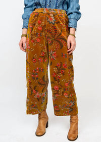 Ivy Jane - Velveteen Barrel Pants