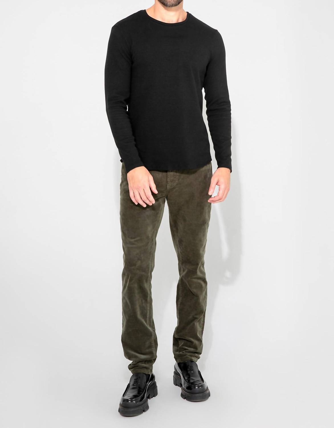 Monfrere - Dann Long Sleeve Ribbed Tee