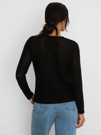 Nic + Zoe - Breezeway Mesh Sweater