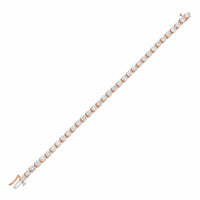 Diana M Jewels - Women's Round Lab-Grown Diamond Tennis Bracelet (20.00 Ct) - Signature