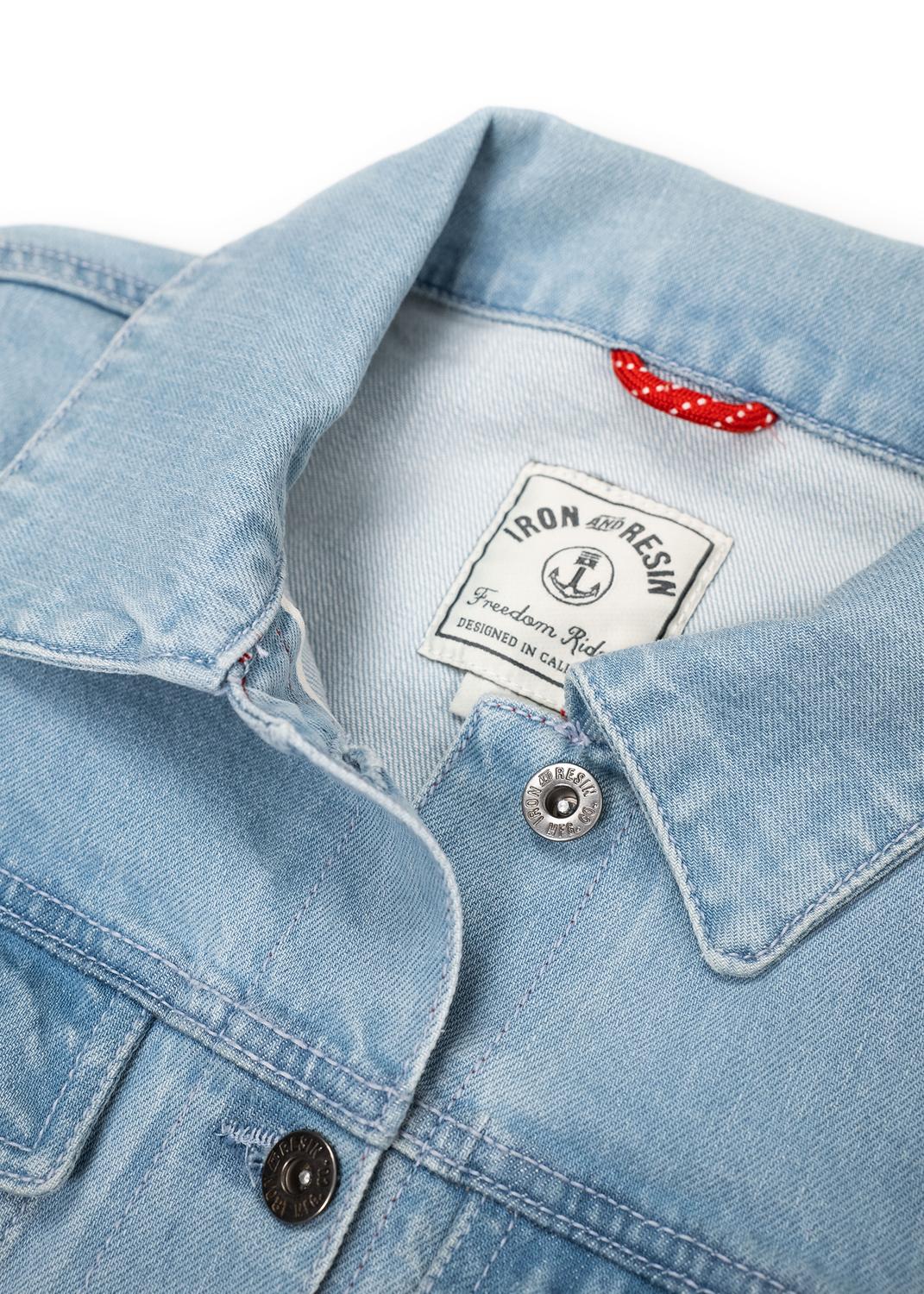 Iron & Resin Women's Cayucos Jacket in indigo - women's jacket - view 5