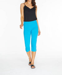 Slimsation By Multiples - Wrinkle-resistant Incoming Capri