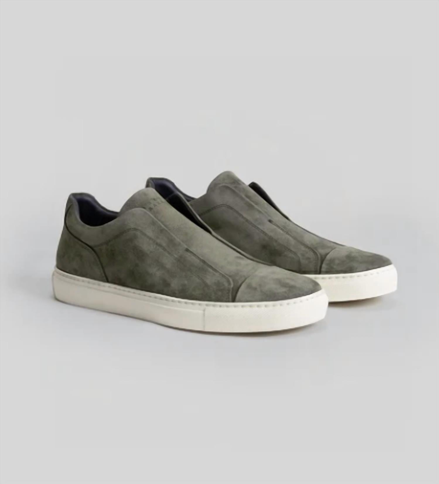 Robert Barakett - Men's Catro Suede Sneaker