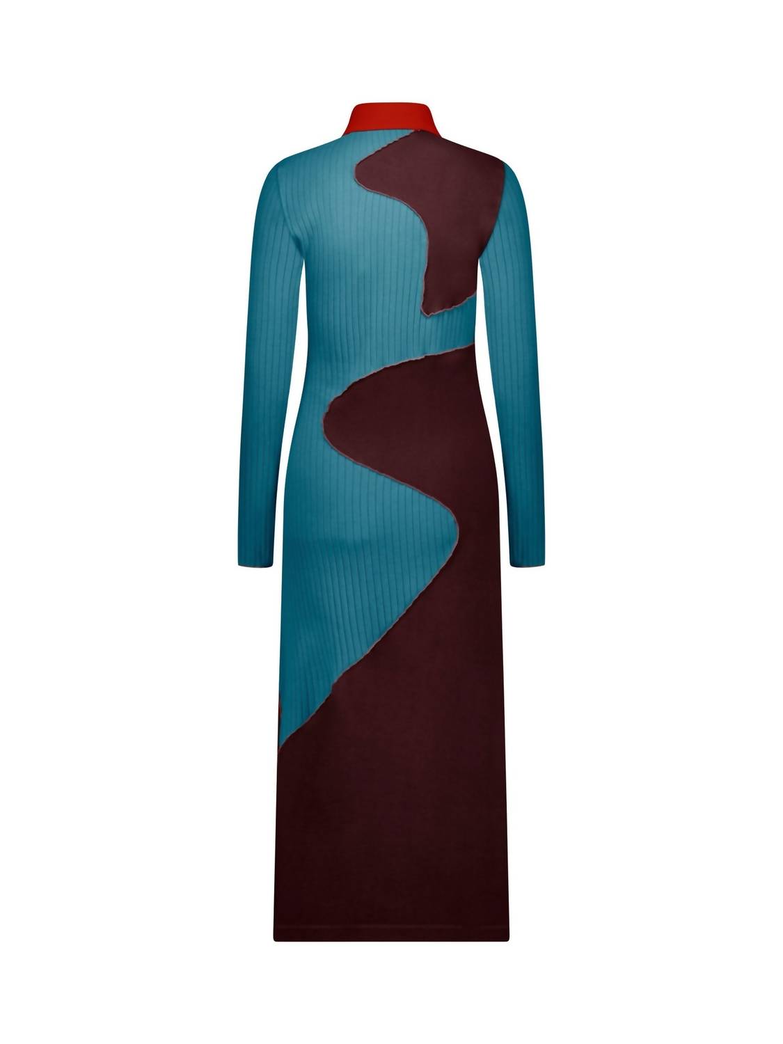 Marina Moscone - Women's Collared Maxi Polo Dress