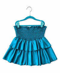 Cheryl Creations - Women's Amber Smocked Ruffle Skirt