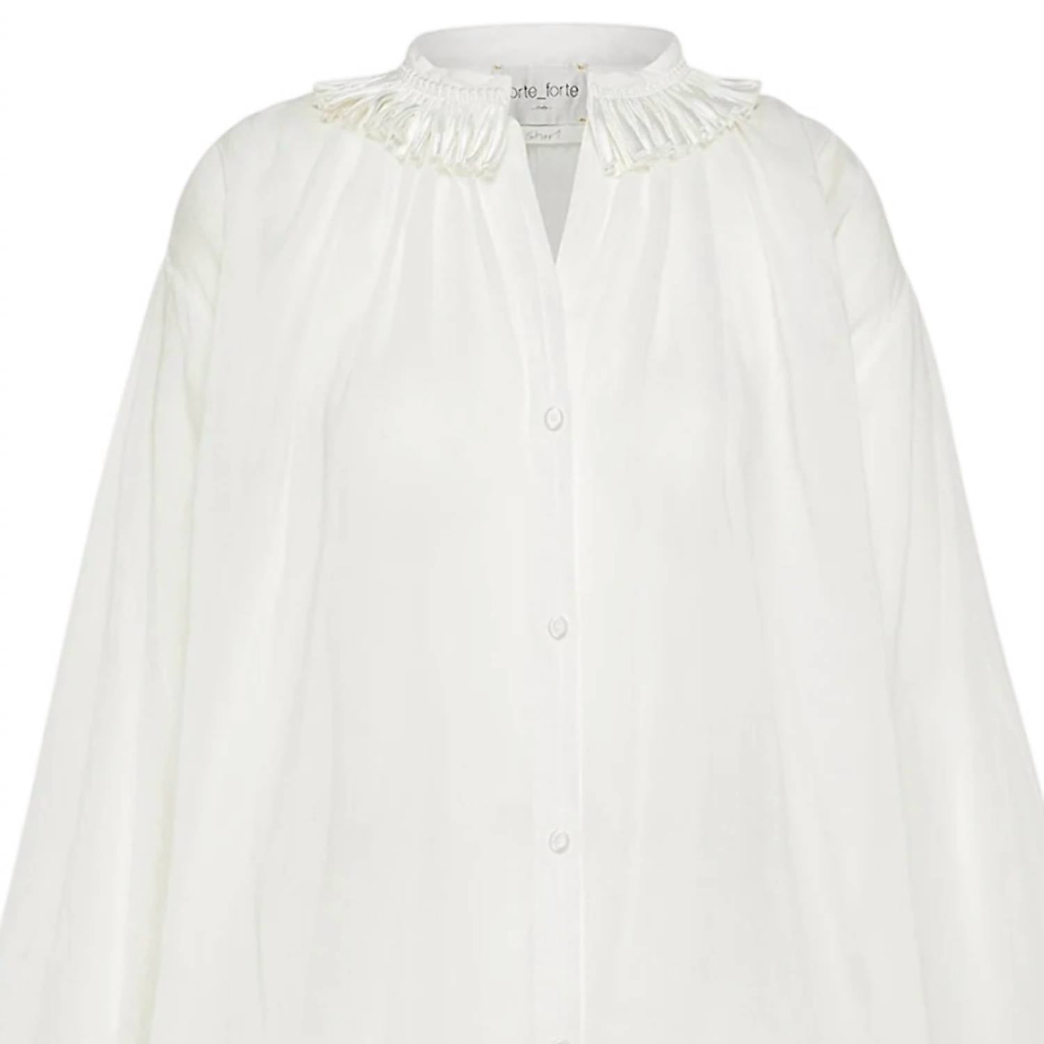 Forte Forte - Women's Fringed Voile Shirt