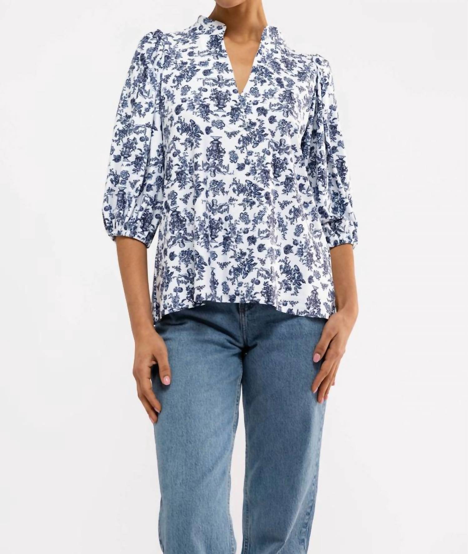 Smith & Quinn - Eliza Puff Sleeves Top
