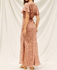 Dress Forum - Go Get Em Flutter Sleeve Midi Dress