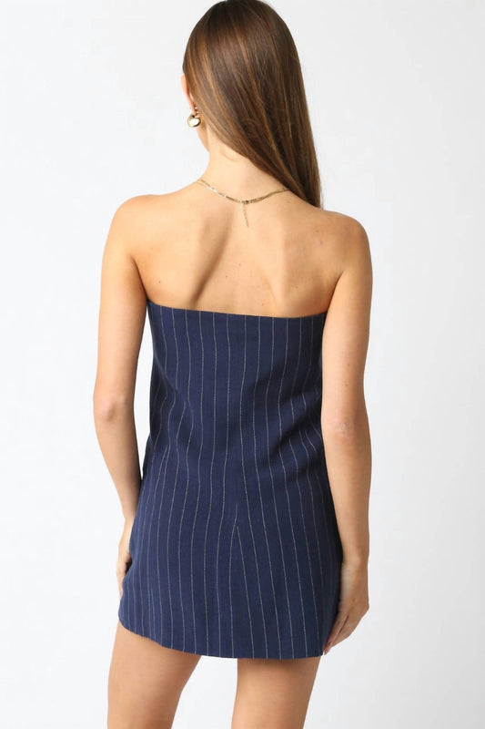 Olivaceous - Freya Stripe Dress