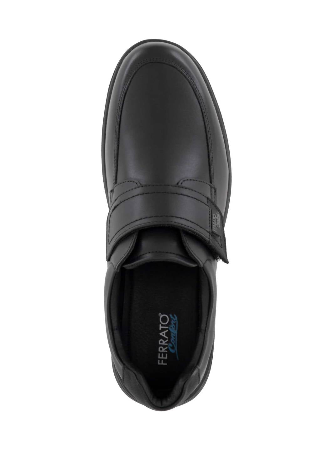 Ferrato - Men's Flat Base Leather Round Toe Shoes