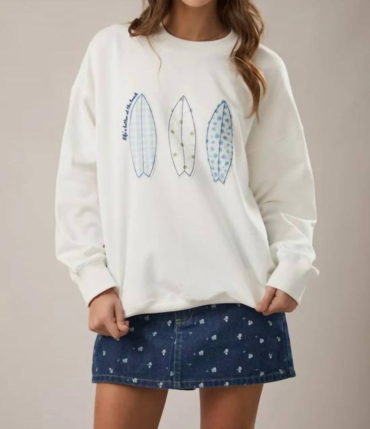 Le Lis - Coastal Boardwalk Pullover
