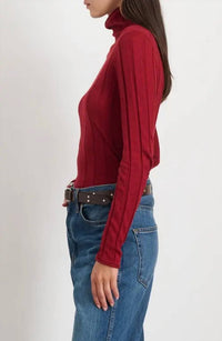 Alex Mill - Ellie Ribbed Turtleneck Knit Top