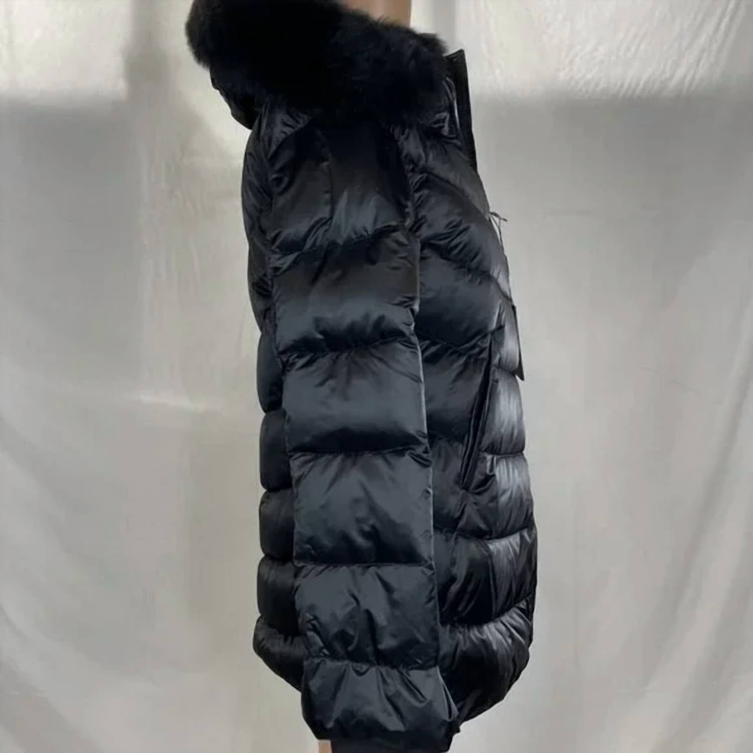 Gorski - Women’s Après-ski Jacket With Detachable Shearling Hood