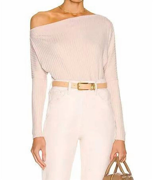 Enza Costa - SWEATER RIB SLOUCH TOP