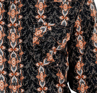 Cinch - Paisley Print Snap Long Sleeve Western Shirt
