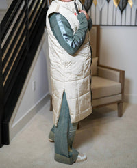 Oli & Hali - Totally In Padded Long Vest