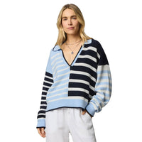 Splendid - Arden Stripe Polo Sweater