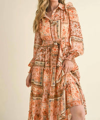 &Merci - Patch Perfect Patchwork Midi Dress