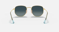Ray Ban - Hexagonal Flat Lens Medium Non Polarized Sunglasses Rb3548n 91233m