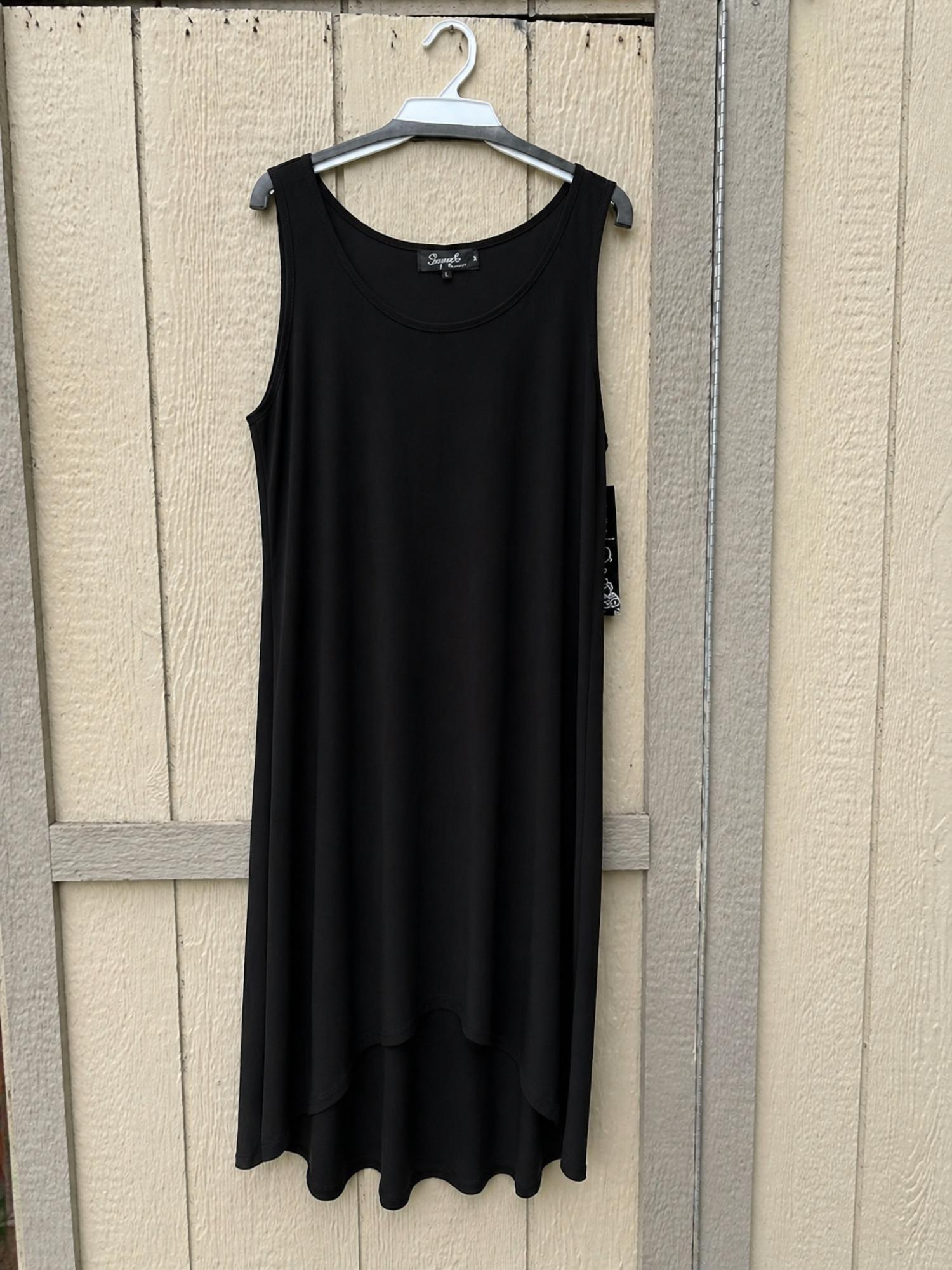 Sympli Women's Mystic Dress in black - women's dress