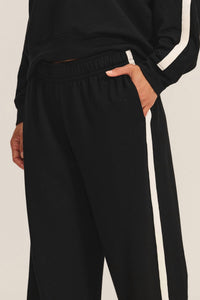 Velvet By Graham & Spencer - Gigi Lush Fleece Modal Blend Wide Leg Pant
