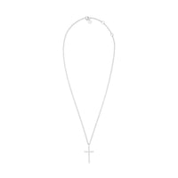 Eklexic - Women's Cz Cross Pendant Necklace