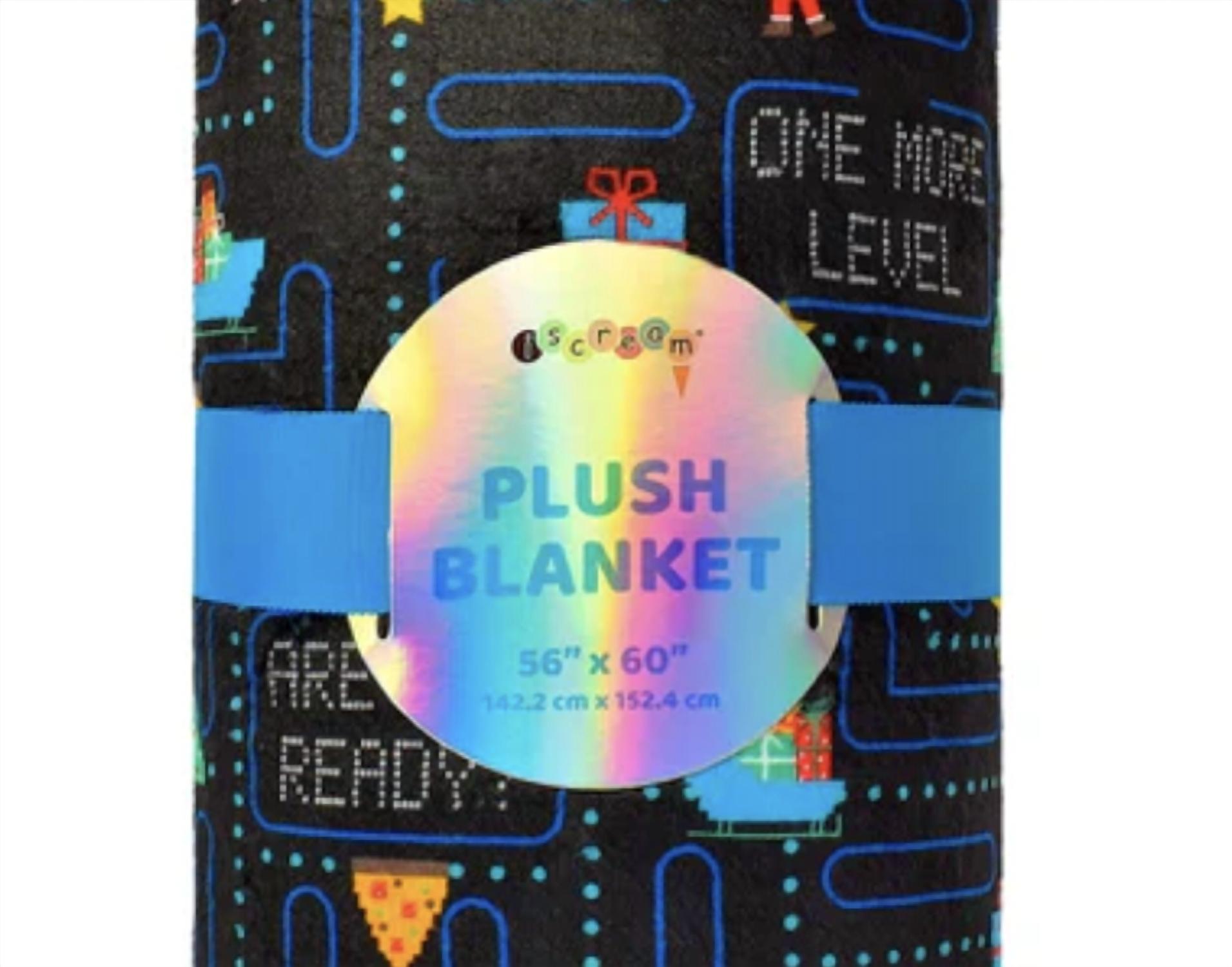 Iscream - Game on Santa Plush Blanket