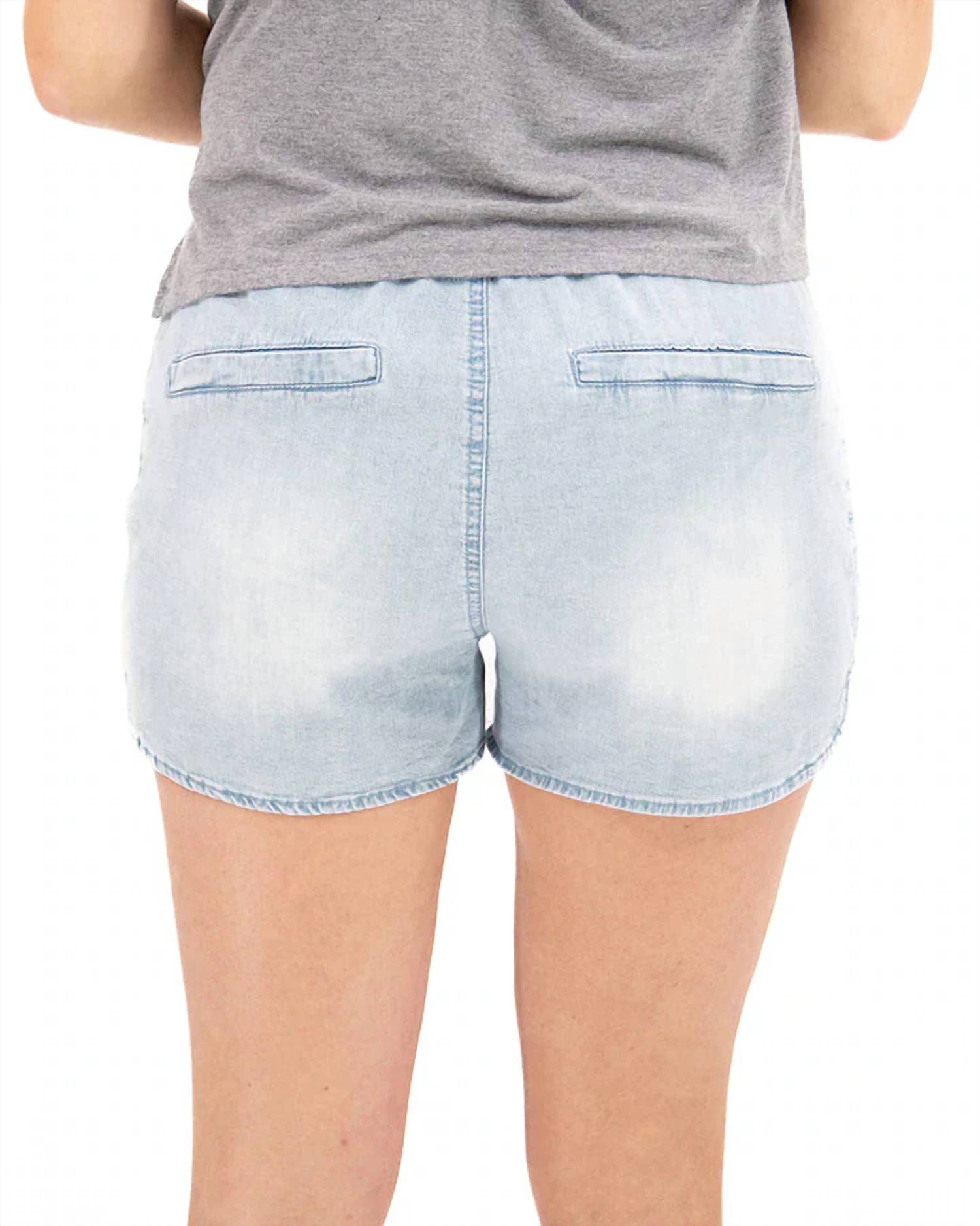Grace And Lace - Stretch Chambray Shorts