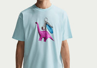 NIKE Dino Keychain T-shirt in glacier blue - men's t-shirt - view 5