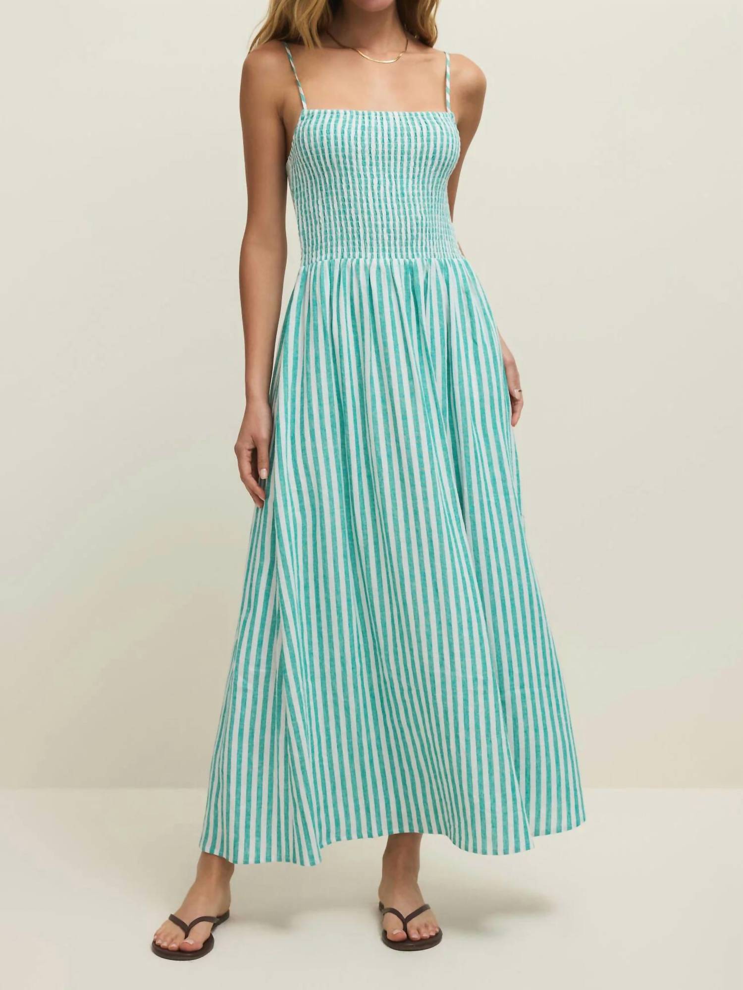 Z Supply - La Palma Bayside Striped Midi Dress