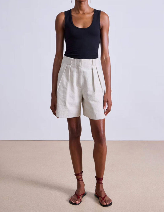 Apiece Apart - Linaza Linen Short