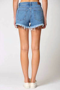 Hidden - Grinded Angie Jean Shorts