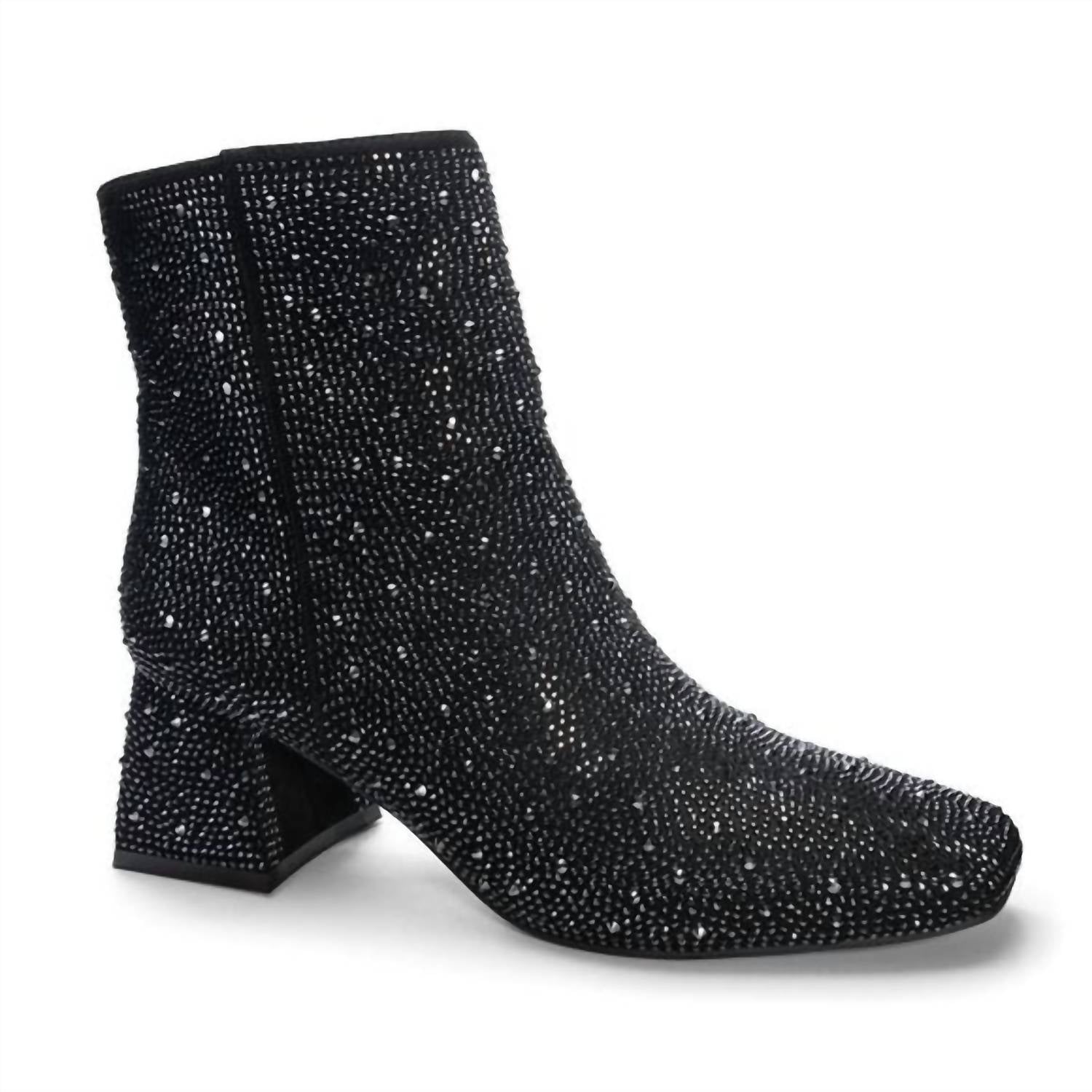 CHINESE LAUNDRY Women's Diya Bling Boot in black - women's shoe