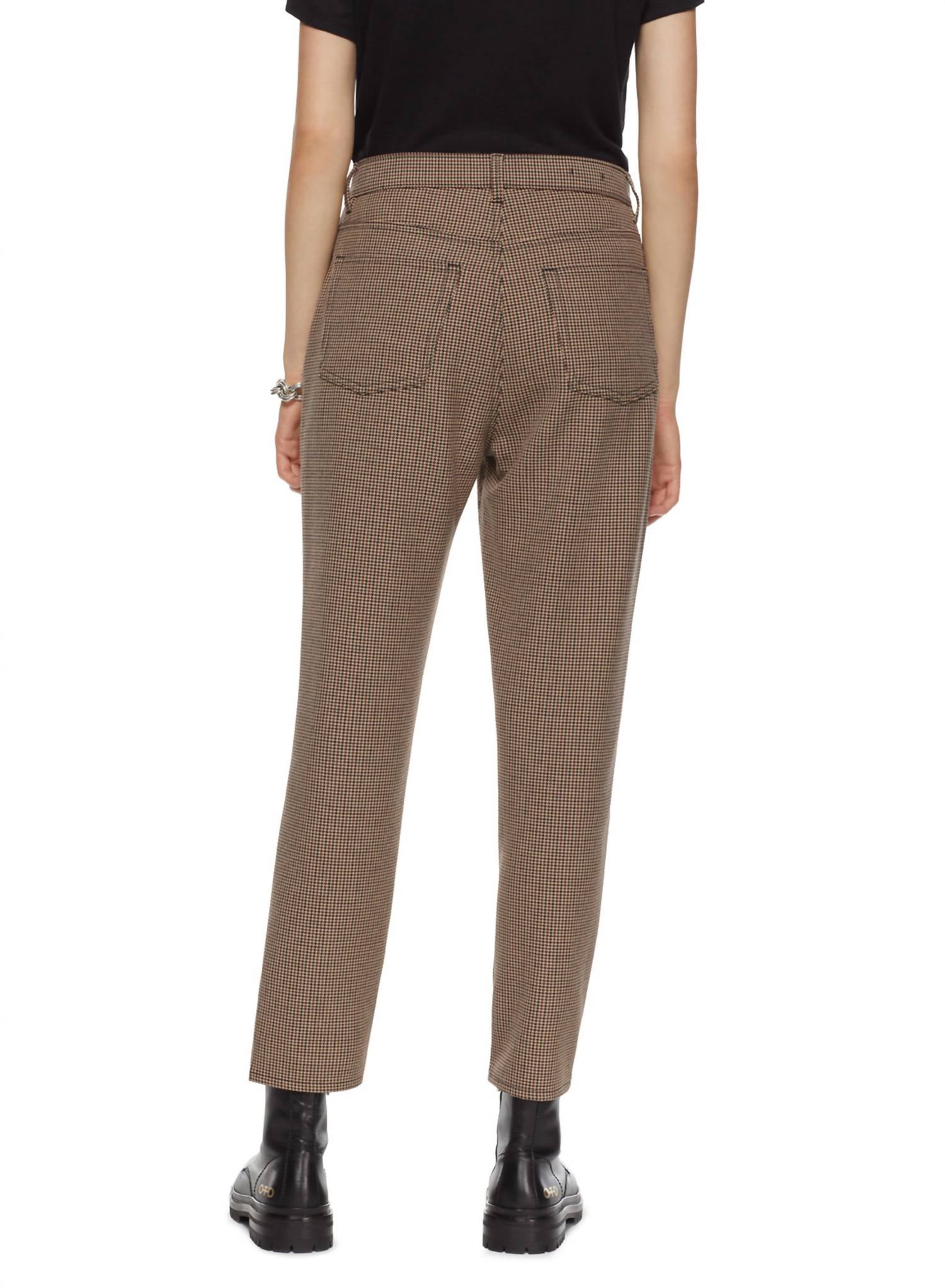 On This Day - Tapered Plaid Pants