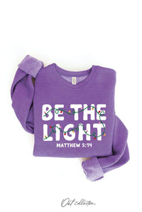 Oat Collective - Unisex Be The Light Graphic Sweatshirt