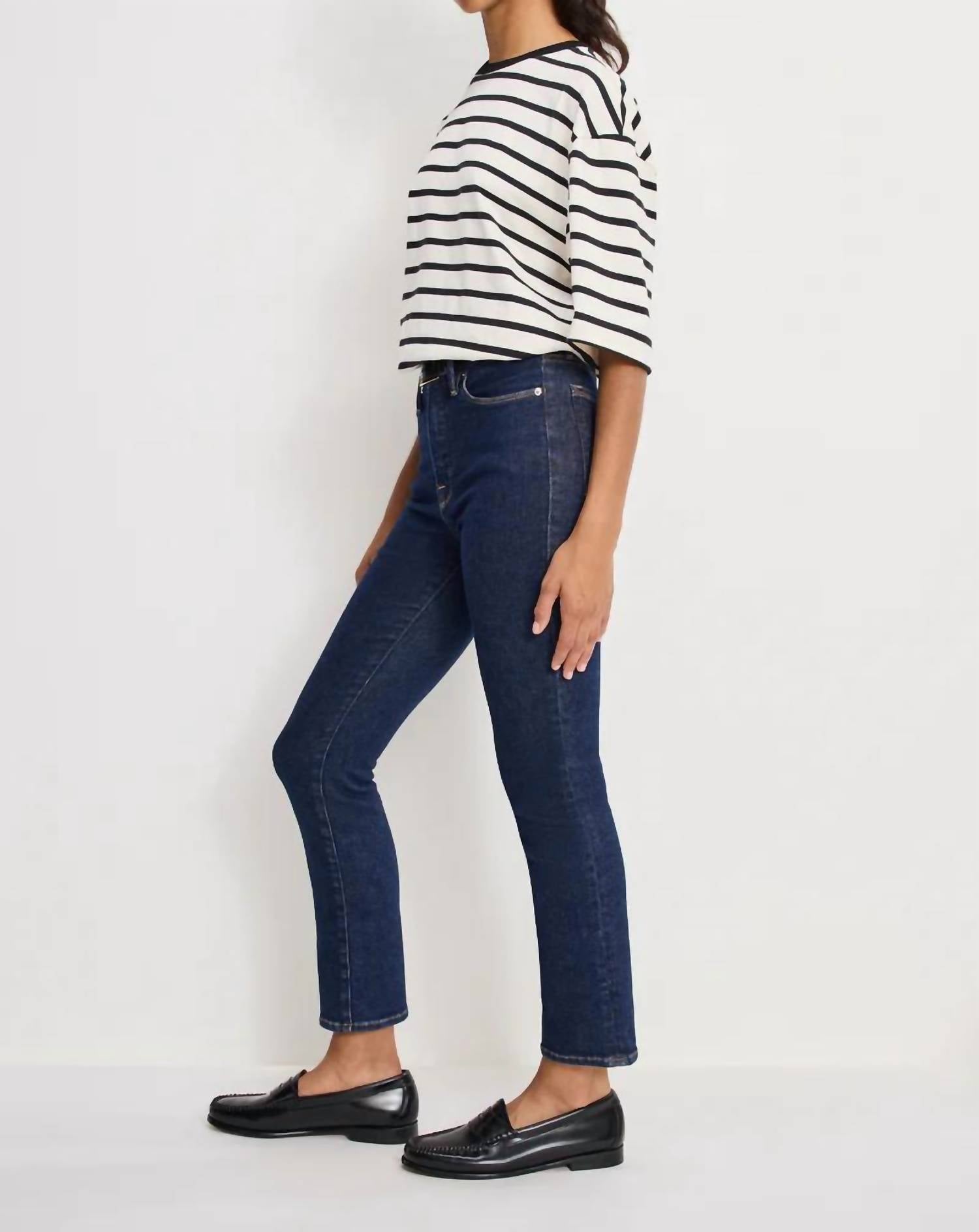 Good American - Good Legs Straight Jeans