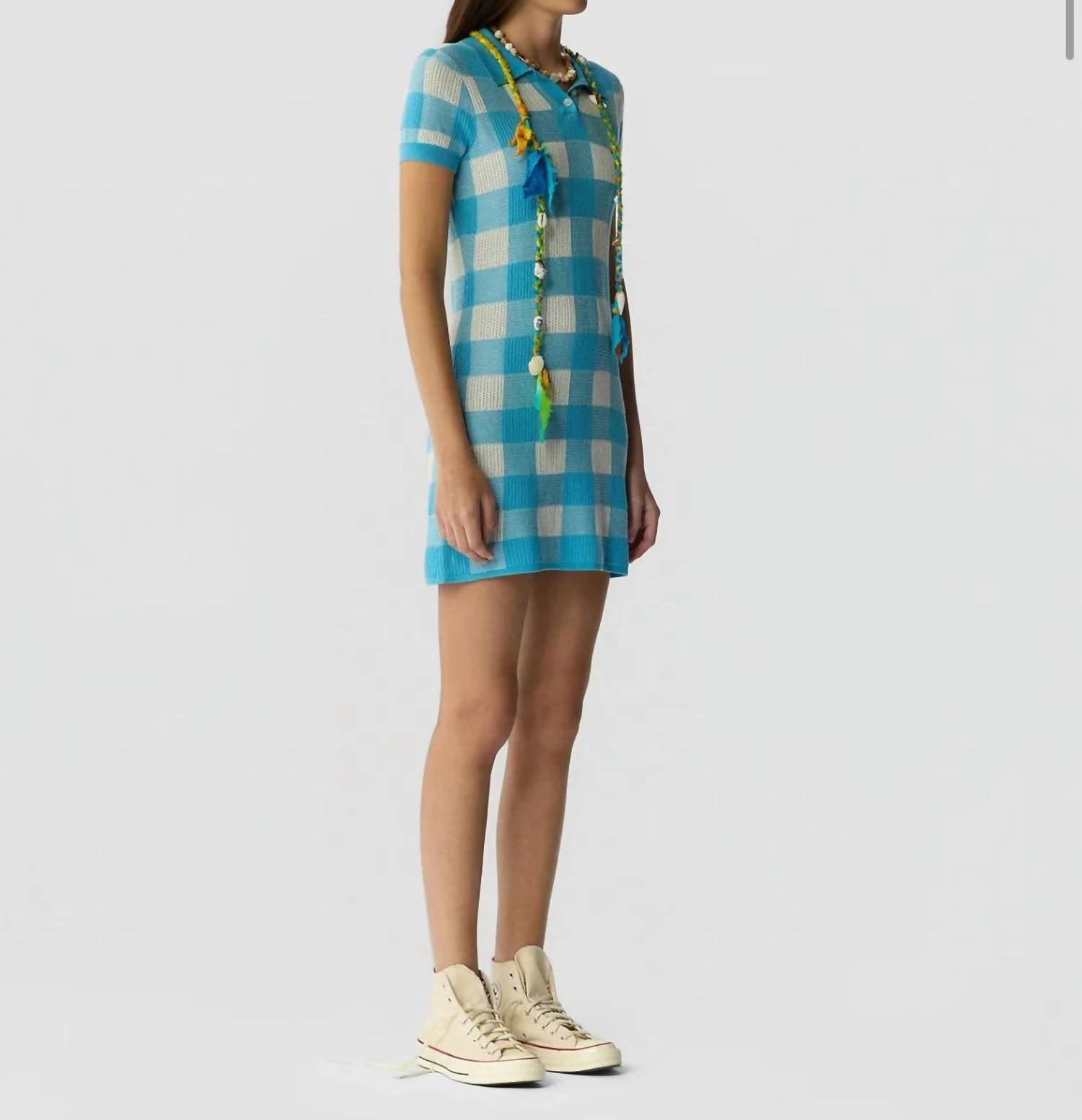 Guest In Residence - Gingham Polo Dress