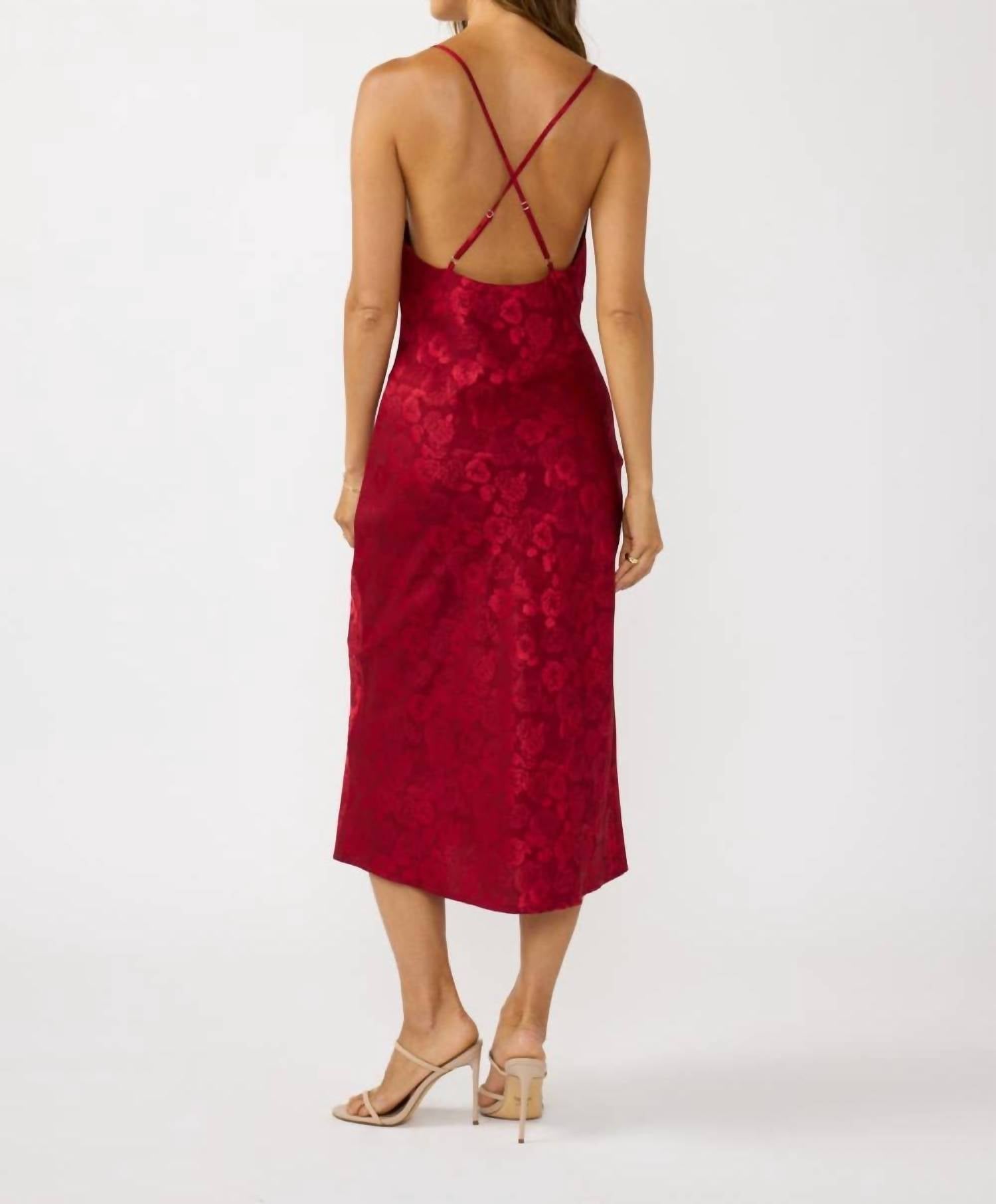 Lovestitch - Cowl Neck Slip Dress