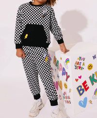 Lola + The Boys - Checker Astro Patch Set